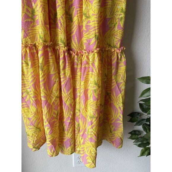 Scoop Off The Shoulder Maxi Dresses Multicolor Medium  8-10 Vacation Floral - Picture 5 of 9